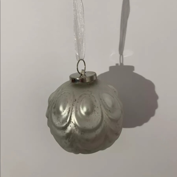 Martha Stewart Christmas Ornaments Illuminated Set 4 Bedford Collection Silver - Picture 6 of 9
